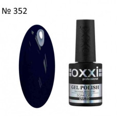 Гель-лак OXXI Professional №352 темно синий, 10мл