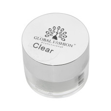 Акриловая пудра прозрачная ( Clear) Global Fashion, 15 g
