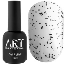 ART No Wipe Top Black Dots - топ без ЛШ із чорною крихтою, 10 мл