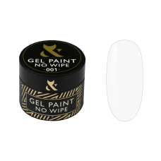 Гель фарба F.O.X Gel paint No Wipe 001, 5 ml