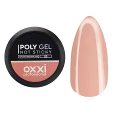 Полігель Poly Gel Not Sticky жуйка Oxxi Professional №3, 30 мл