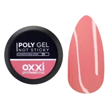 Полігель Poly Gel Not Sticky жуйка Oxxi Professional №5, 30 мл