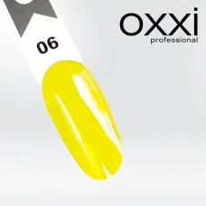 Вітражний гель-лак для нігтів Oxxi Professional Crystal Glass №06, 10 мл