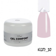 Гель для нігтів NailApex Comfort №07 ніжно рожевий, 30 мл