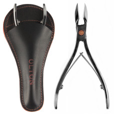 Нашкірниці Olton XXL у шкіряному чохлі