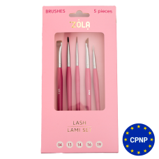Набір пензлів для брів Zola Lami Set, 5 шт