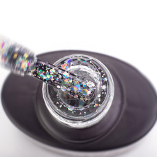 Гель-лак Komilfo DeLuxe Series №G003 великі голограмні блискітки, 8 мл