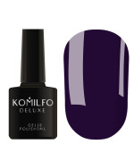 Гель-лак для нігтів Komilfo Deluxe Series №D222 фіолетово-синій, емаль, 8 мл