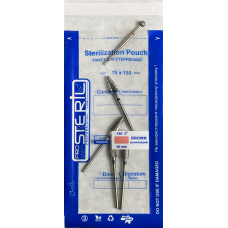 Комбіновані прозорі пакети для стерилізації ProSteril 75 х 150 мм, 100 шт