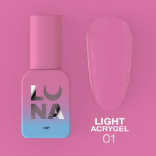 Рідкий гель LunaMoon Light Acrygel №1, 13 мл