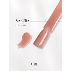 Gel polish Sakura 8 OMG... My darling, 10 ml