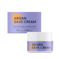 Захисний аргановий крем для брів та вій Joly:Lab Argan Save Cream, 10 мл