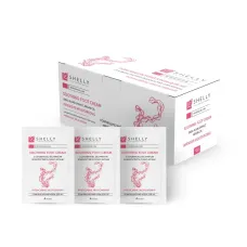 Пом'якшуючий крем для ніг із сечовиною, екстрактом водоростей та олією аргани Shelly, 4 мл х 100 шт