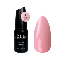 Гель-лак для нігтів Edlen Color №004 ніжно-рожевий, 9 мл