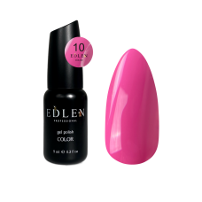 Гель-лак для нігтів Edlen Color №010 фуксія, 9 мл