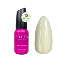 Рідкий гель для зміцнення та моделювання нігтя Edlen Water Acrygel Colored №13 ванільний, 9 мл
