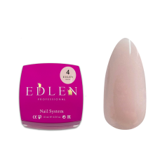 Полігель Edlen Poly gel №4 бежевий, 15 мл