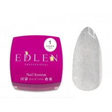 Полігель Edlen Poly gel №1 прозорий, 30 мл