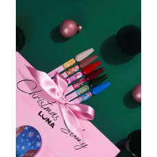 Колекція гель-лаків LunaMoon CHRISTMAS STORY, 6 шт по 8 мл