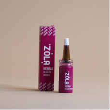 Професійна хна для брів Zola Henna 03 Taupe Brown, 10 грам