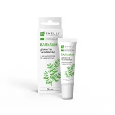 Зміцнюючий бальзам для нігтів з бісабололом та евкаліптом Shelly, 15 мл