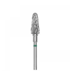 Твердосплавна фреза Staleks Pro Expert зрізаний конус зелений діаметр 6 мм