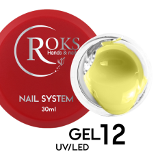 Гель для нарощування Roks Builder gel №12, 30 мл