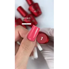 Гель лак Roks Gel Polish Color №1, 6 мл