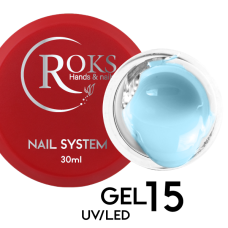 Гель для нарощування Roks Builder gel №15, 30 мл