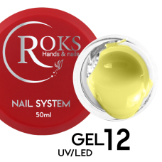 Гель для нарощування Roks Builder gel №12, 50 мл