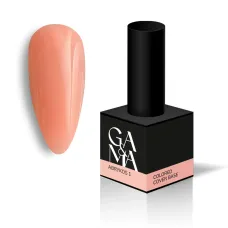 Камуфлююча база для нігтів абрикос Ga&Ma Cover base Colored 001 Abrykos, 15 мл