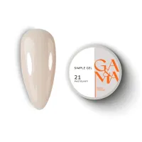 Моделюючий гель пастельний Ga&Ma Simple Gel 021 Pastelnyy, 30 мл