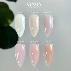 Гель для нарощення Айсі Пінк Ga&Ma Strong gel 005 Icy Pink, 30 мл