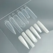 Верхні форми для нарощування Ga&Ma Balerina Medium collaboration with @sadovec_yulia, 120 шт