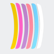 Компенсатори для ламінування вій Beauty Lady кольорові, 6 шт