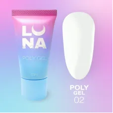 Полігель для нарощування LunaMoon Poly Gel №2, 30 мл