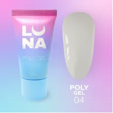 Полігель для нарощування LunaMoon Poly Gel №4, 30 мл