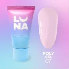 Полігель для нарощування LunaMoon Poly Gel №7, 30 мл