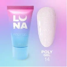 Полігель для нарощування LunaMoon Poly Gel №14, 30 мл