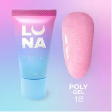 Полігель для нарощування LunaMoon Poly Gel №16, 30 мл