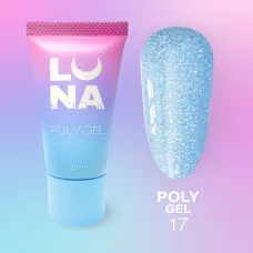 Полігель для нарощування LunaMoon Poly Gel №17, 30 мл
