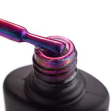 Гель-лак Komilfo 9D Cat's eye №003 фіолетово-мідний магнітний, 8 мл