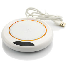 Біла нагрівальна підставка для гелю