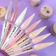 Акригель Dnka Acryl Gel №02 Vitrage напівпрозорий рожевий у тюбику, 30 мл