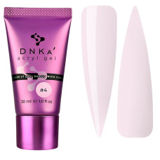 Акригель Dnka Acryl Gel №04 Silk ніжно-рожевий у тюбику, 30 мл