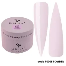 Акригель Dnka Acryl Gel №05 Powder пудро-рожевий, 30 мл