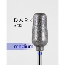 Фреза алмазна Dark No132 для педикюру 9 мм