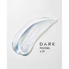 Aкрил-гель для нігтів Dark Polygel №1 у баночці, 30 мл