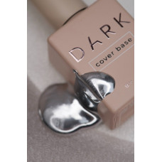 Гель-фарба Dark для дизайну Silver metal gel paint метал срібло, 5 грам