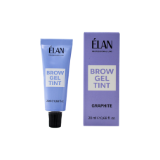 Гель-фарба для брів Elan Brow Gel Tint Graphite, 20 мл